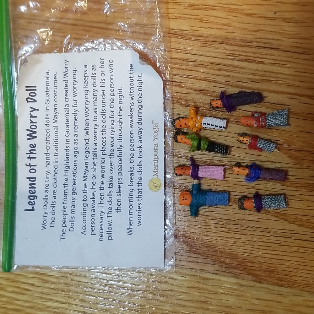 Worry dolls set